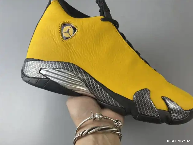 Rep AIR UNIVERSITY JORDAN GOLD 14 BQ3685-706 RETRO 0618